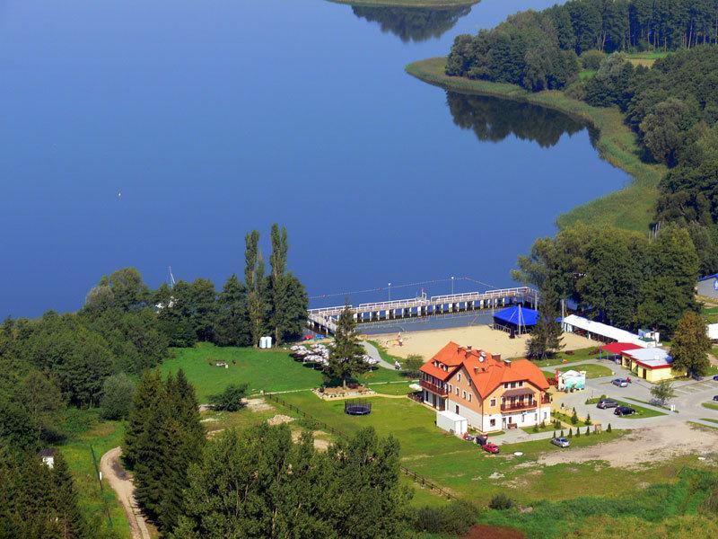 Hotel Sloneczny Brzeg Biskupiec  Bagian luar foto